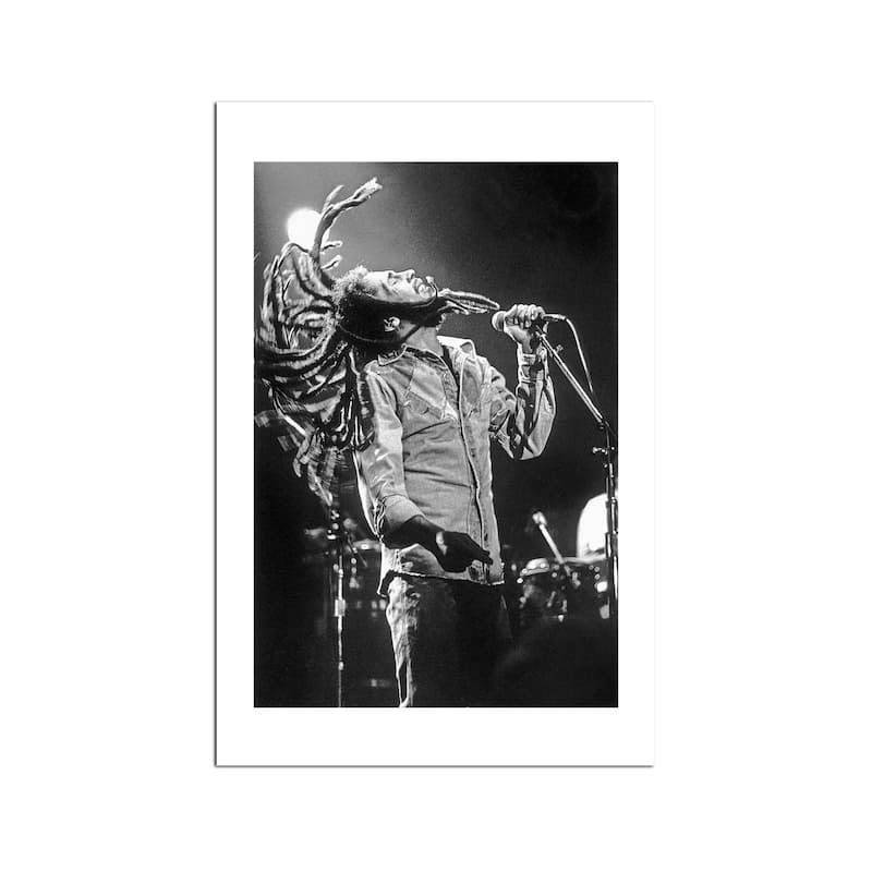 Bob Marley Fine Art by Rue Des Archives - Multi