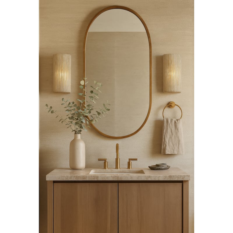 Varaluz Jacob's Ladder 1-Light Wall Sconce - French Gold