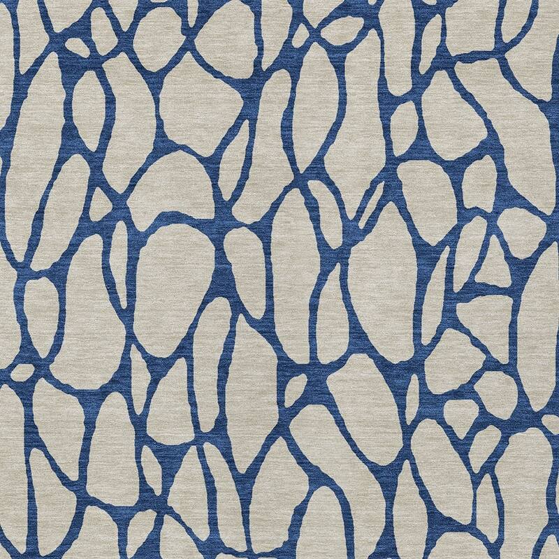 HomeRoots Geometric Transitional Rectangle Outdoor Rug