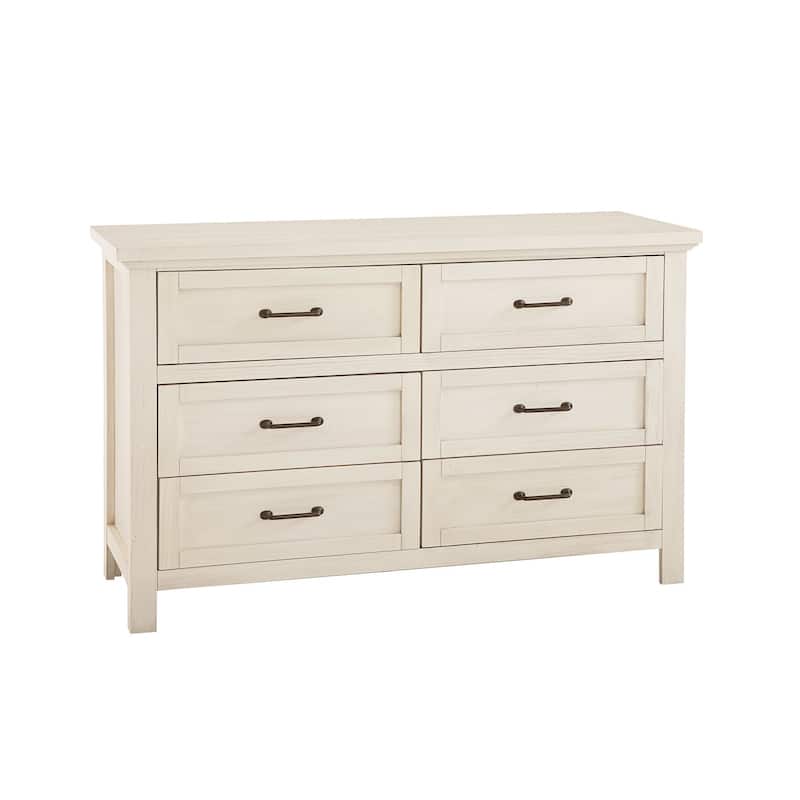 Westfield 6-Drawer Dresser - Brushed White