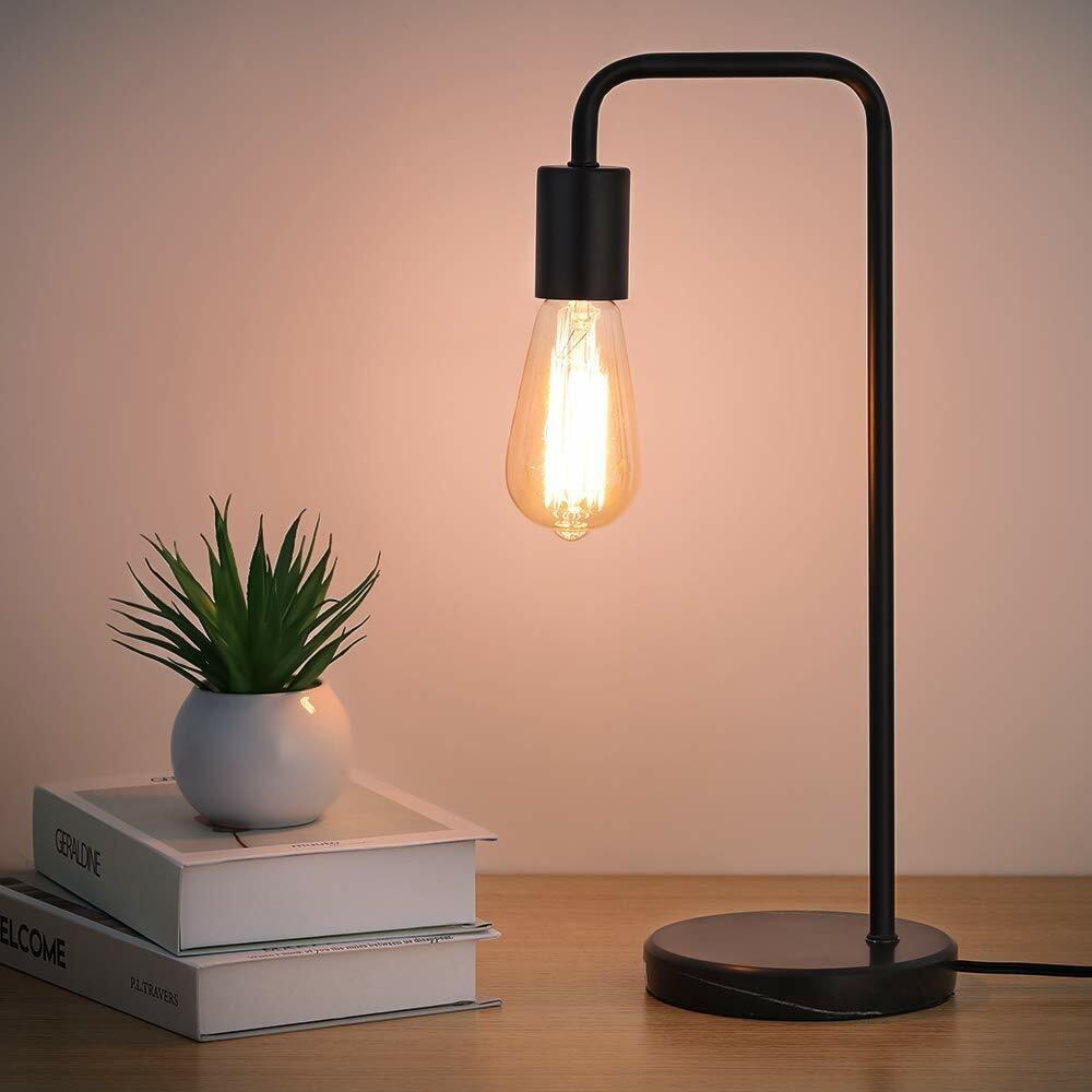 Marble base 2025 bedside lamp