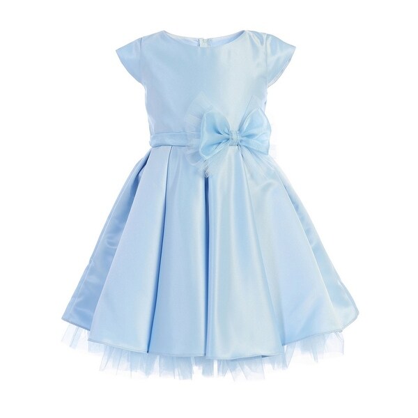 ladies baby blue dress