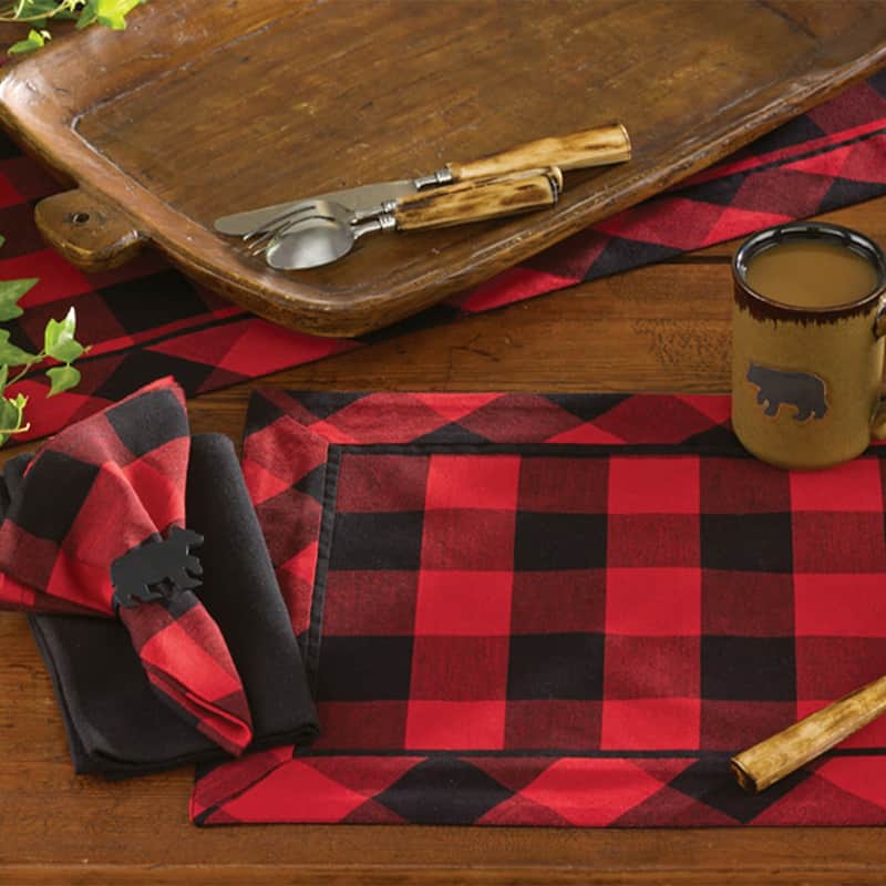 Park Designs Buffalo Check Napkin Set of 4 - 18"