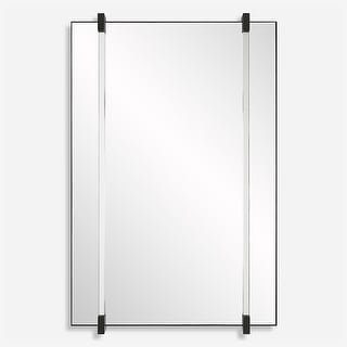 Uttermost Ladonna Rods Mirror - 24.25"W x 37.38"H x 2"D