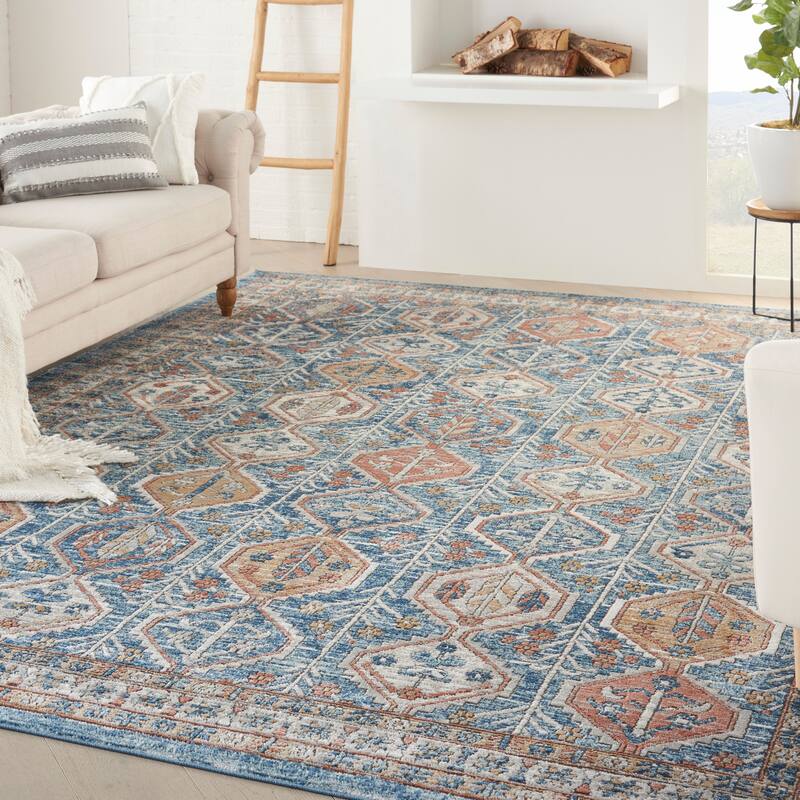 Nourison Concerto Traditional Persian Geometric Area Rug