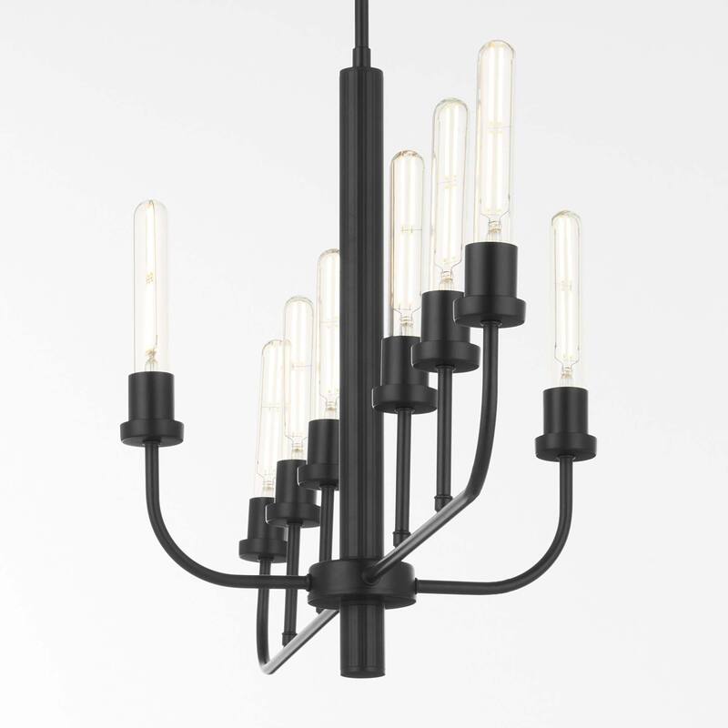 Quorum International 622-8 Sheridan 8 Light 44" Wide Linear Chandelier