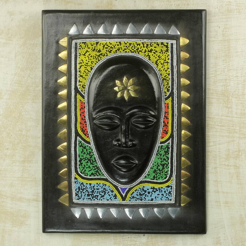 Novica Handmade Ayeye African Wood Wall Decor