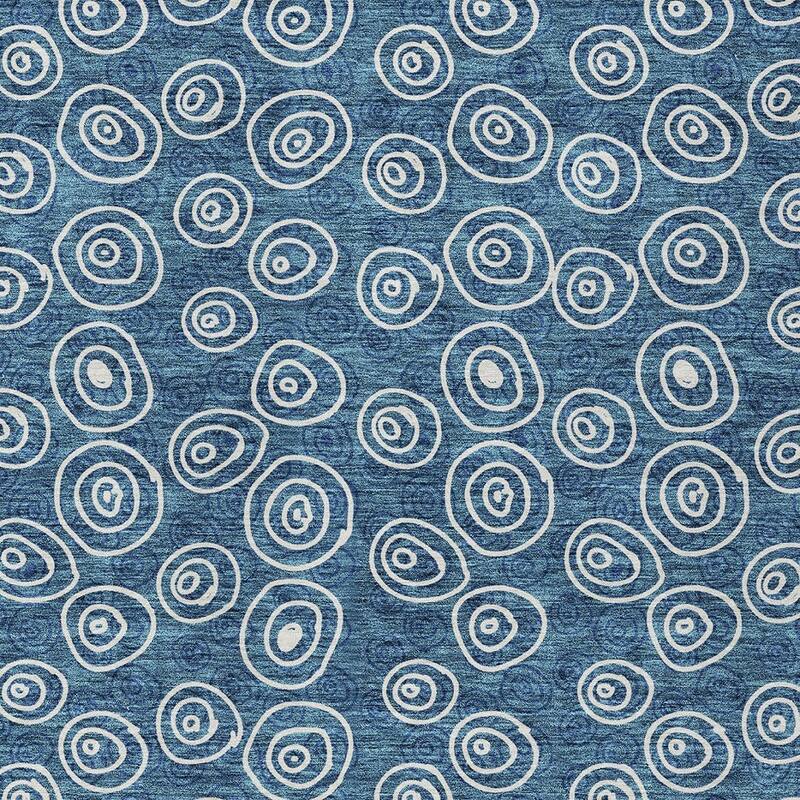 HomeRoots Geometric Transitional Rectangle Outdoor Rug