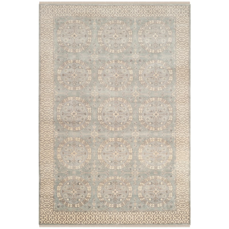 SAFAVIEH Couture Hand-knotted Oushak Spela Wool Rug
