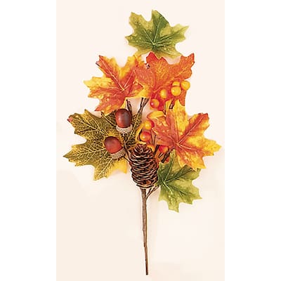 14" Weatherproof Mixed Fall Spray, Set of 3