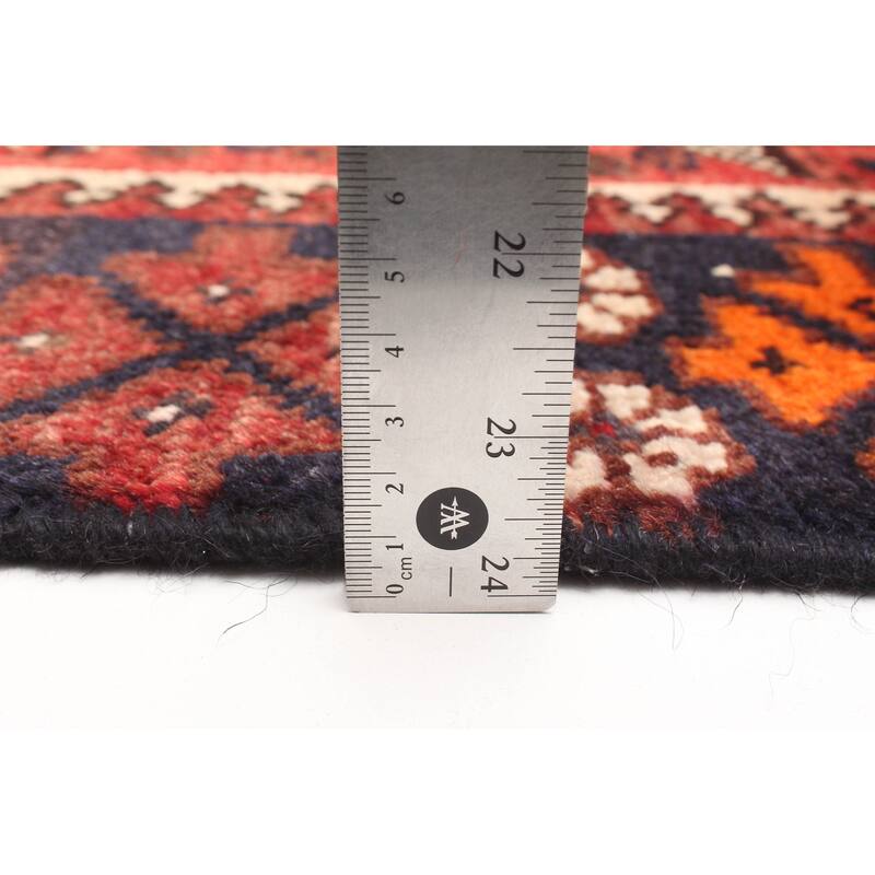 ECARPETGALLERY Hand-knotted Andelz Red Wool Rug - 3'9 x 5'10