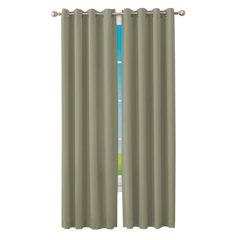 Madison Room Darkening Energy-Saving Curtain Panel