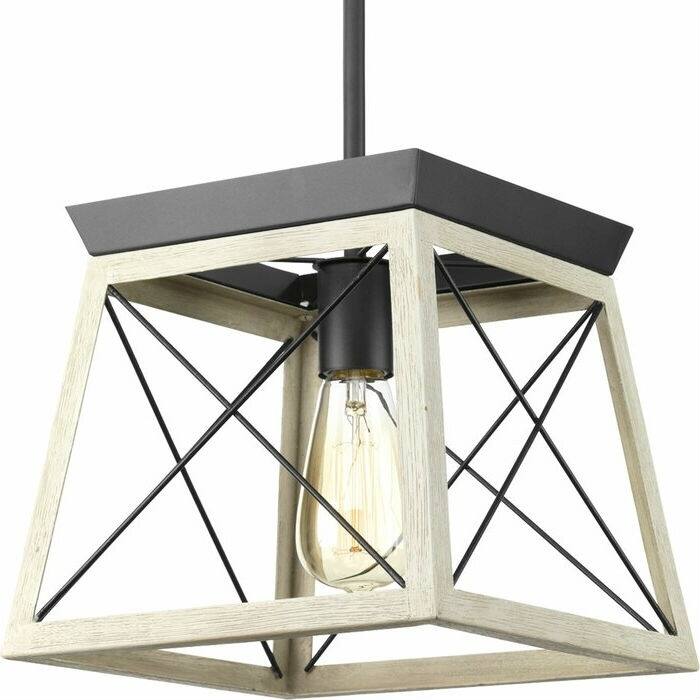Daily Boutik Graphite Dimmable Farm Home Light Lantern Geometric Chandelier