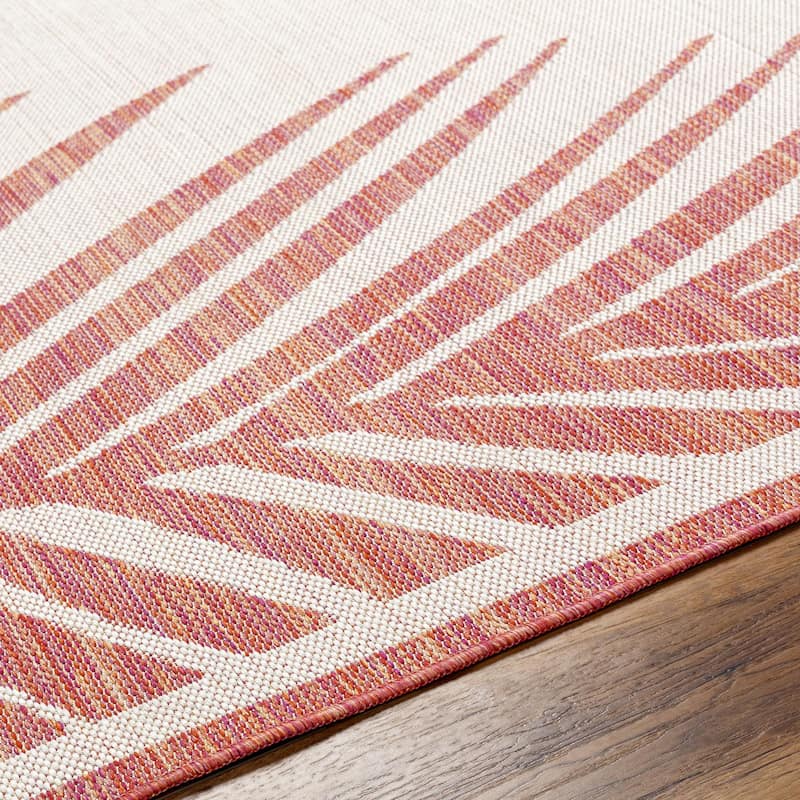 Livabliss Long Beach Outdoor Safe Tropical Area Rug