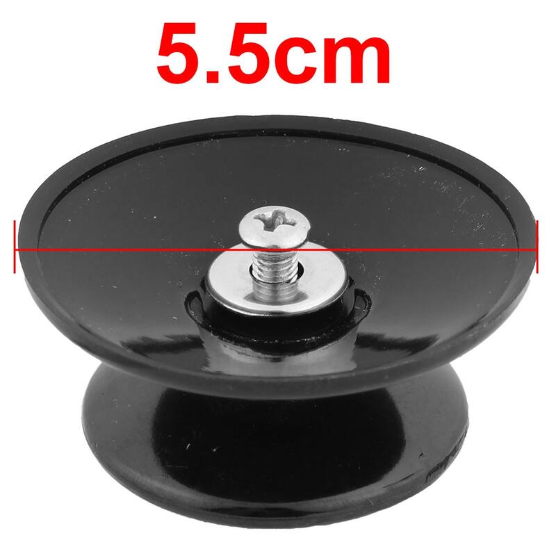Home Kitchen Plastic Cookware Pan Handgrip Replacement Cover Pot Lid Knob Black - 5.5 x 2.9cm/2.2" x 1.1"
