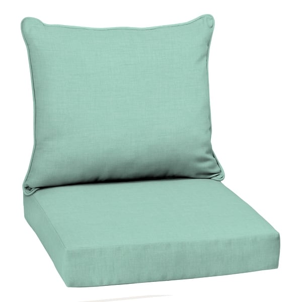 Tufted Chair Cushion: 22.5 x 22