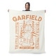 preview thumbnail 53 of 75, Nickelodeon Garfield Silk Touch Throw Blanket