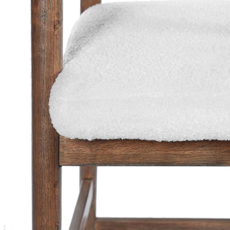 Christopher Knight Home - Modern Wooden Bar Stools with Back - Set of 2