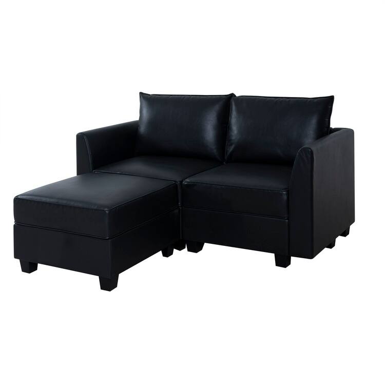 Modern L-Shaped DIY Convertible Modular Sectional Sofa Collection