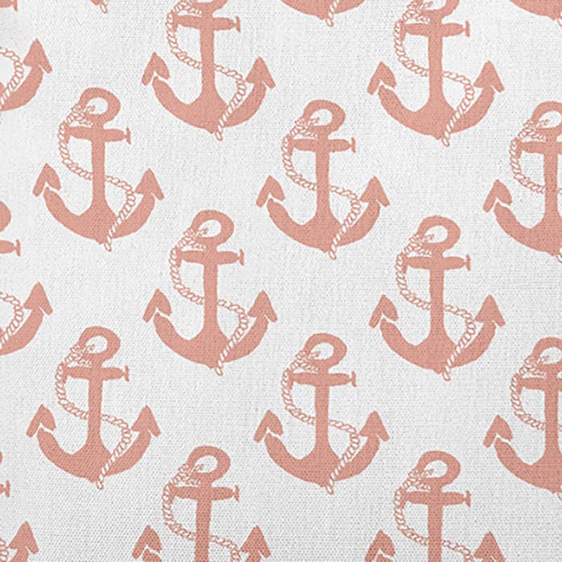 Anchor Pattern Indoor/Outdoor Throw Pillow