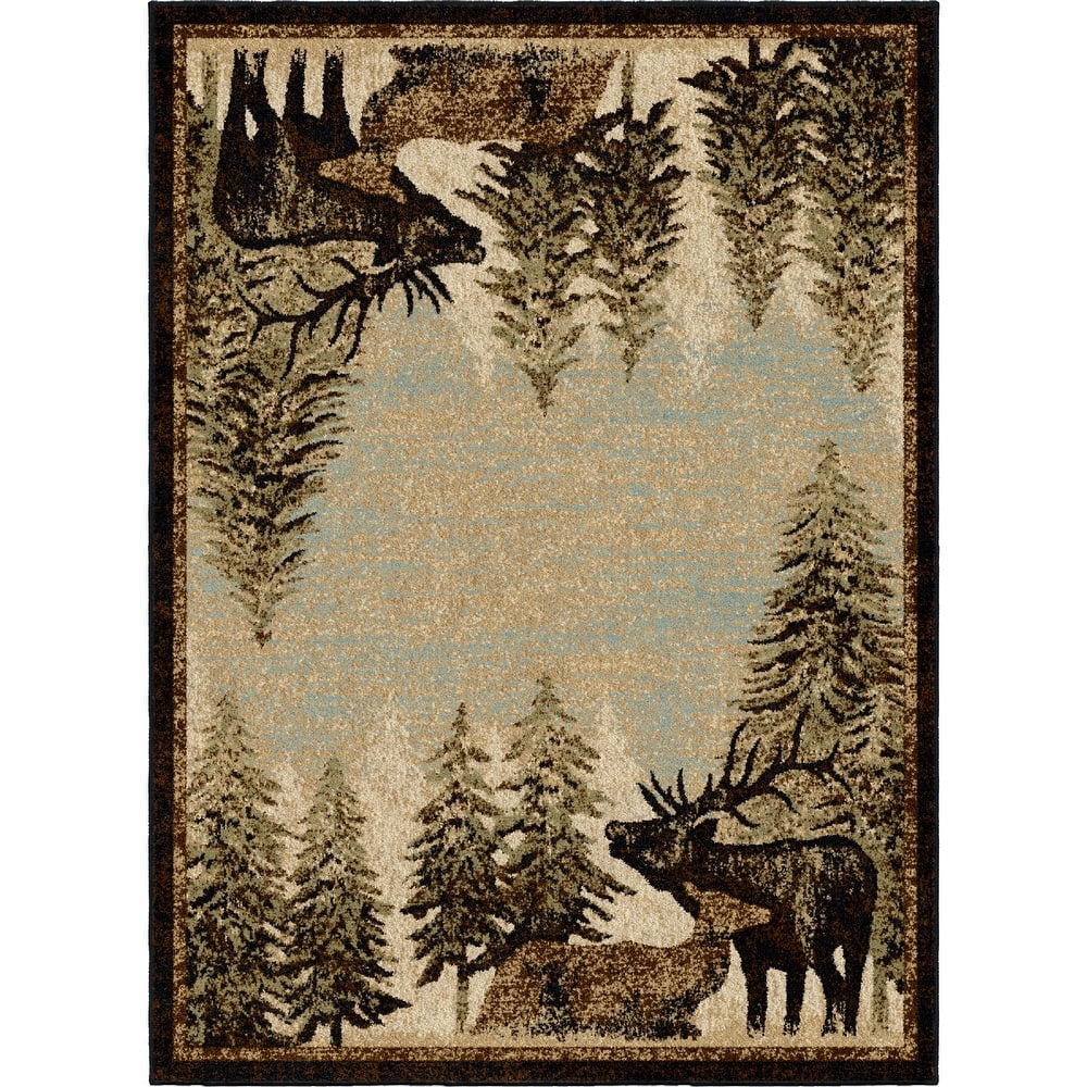Mayberry Lodge King Timberland Lodge Area Rug