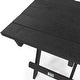 preview thumbnail 83 of 130, Riverstone Fully Assembled All-Weather Recycled HDPE Outdoor Folding Bistro table