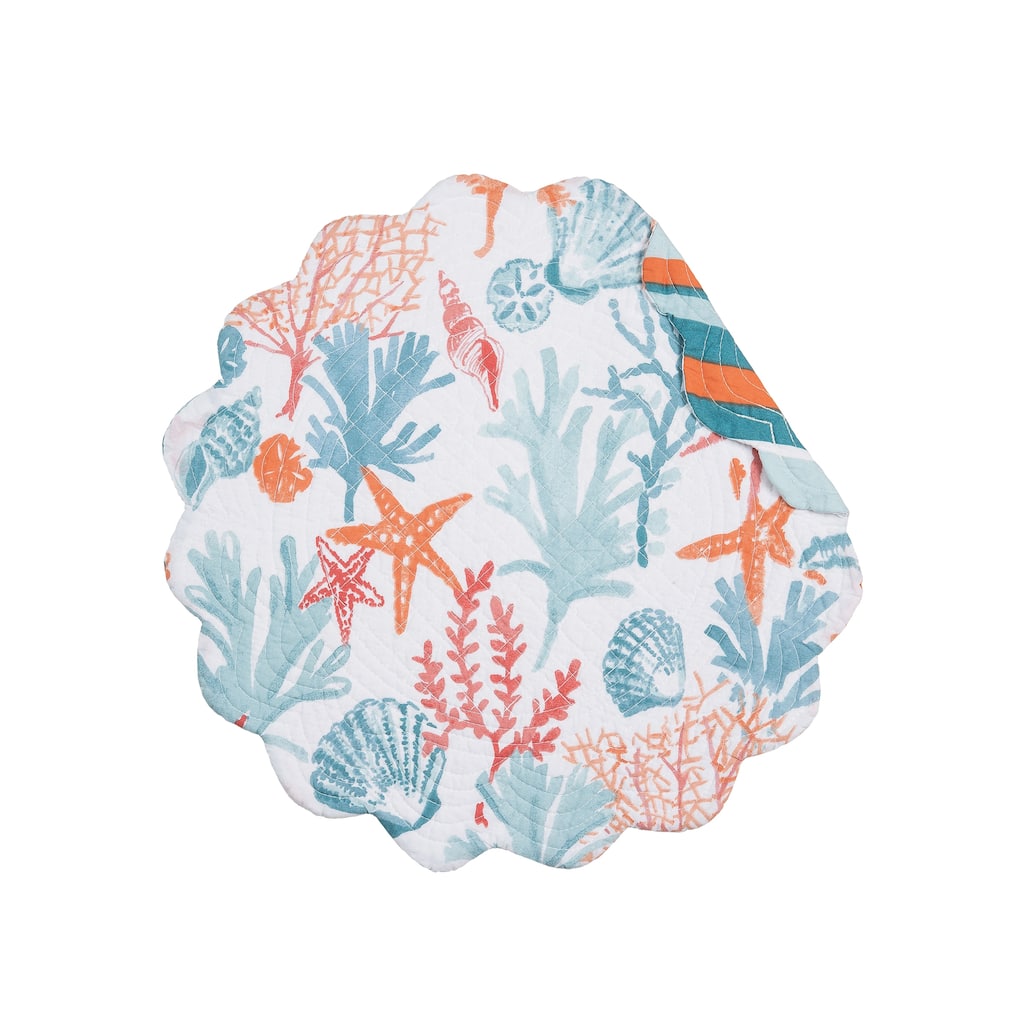 Tangerine Coast Placemat Set of 6 - Set of 6