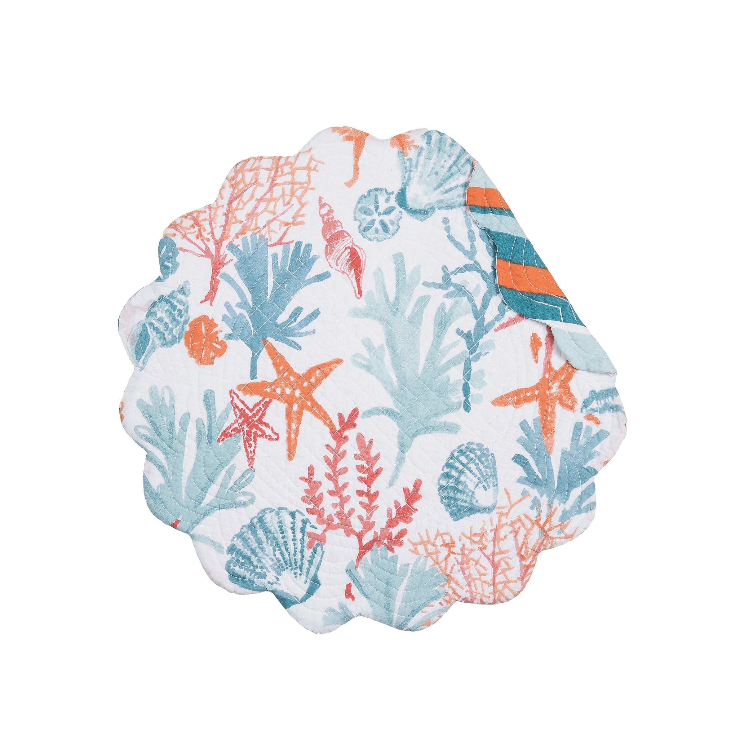 Tangerine Coast Placemat Set of 6 - Set of 6