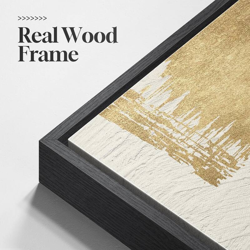 Wall Art,Modern Minimalist Gold Beige Block Pictures