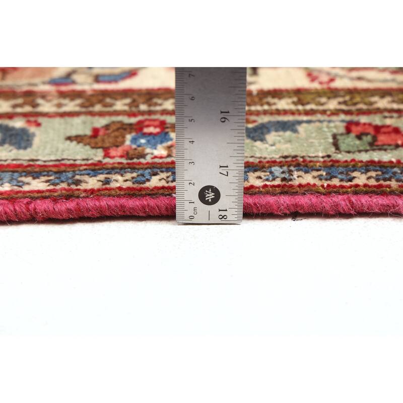 ECARPETGALLERY Hand-knotted Antalya Vintage Red Wool Rug - 8'4 x 11'5