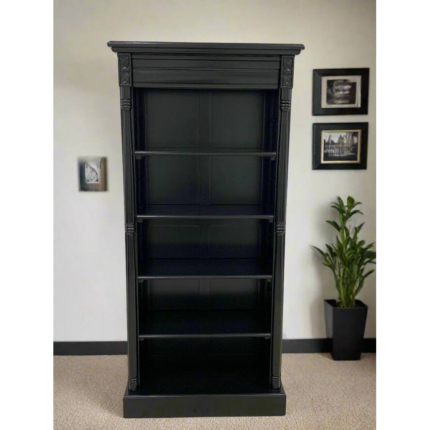 Legacy Open Bookcase - Black
