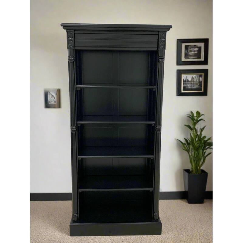 Legacy Open Bookcase - Black