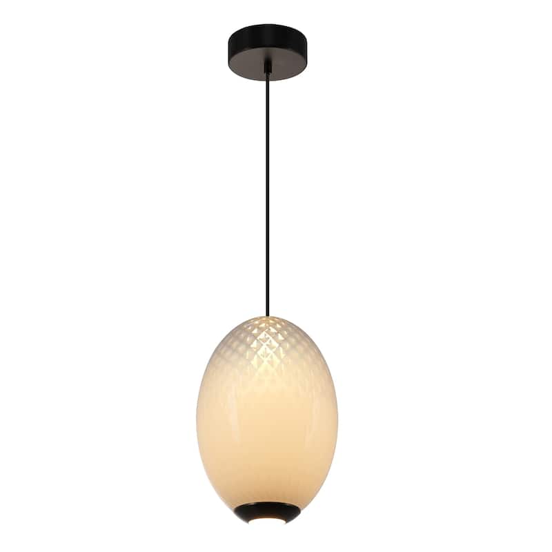 Artcraft Celeste Integrated LED Pendant 10" - Gunmetal Finish