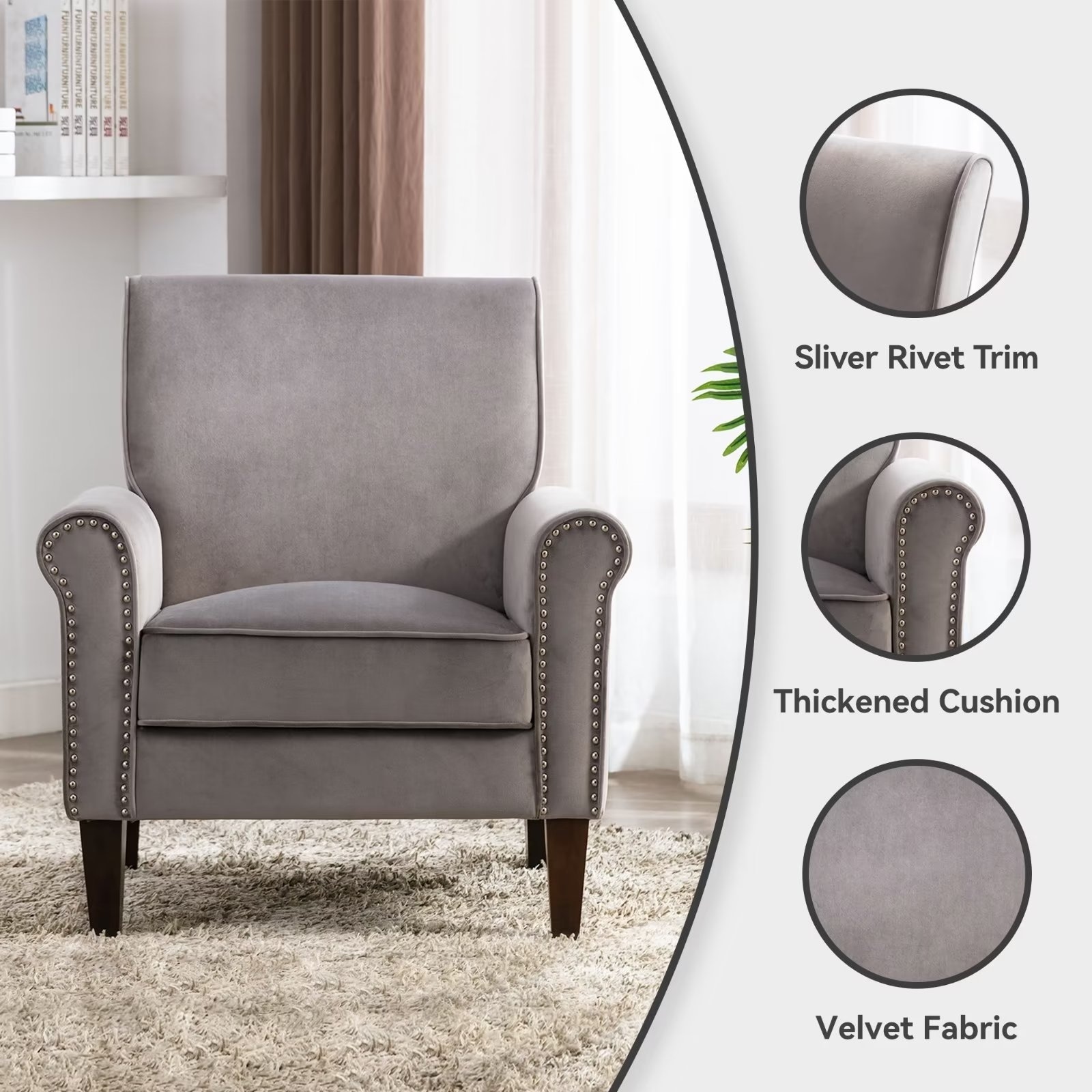Costco monroe deals fabric club chair