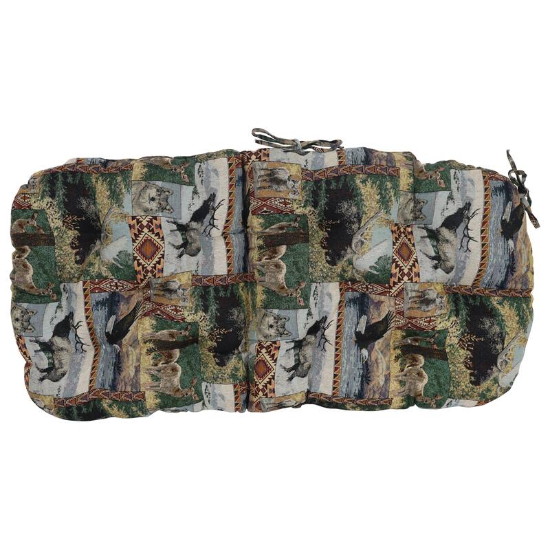 48-inch by 24-inch Tapestry Swivel Rocker Cushion (Multiple Patterns) - 24 x 48