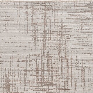 4' x 5' Natural Abstract Area Rug - 3'6