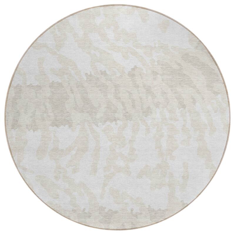HomeRoots Animal Print Transitional Rectangle Outdoor Rug