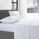 preview thumbnail 1 of 7, Hotel Grand Tencel Cotton Blend Sheet Set White - Cal King