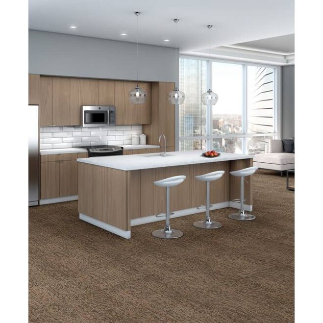 Shaw Philadelphia Commercial Amaze 24" x 24" Glue Down Carpet Tile -