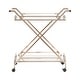 preview thumbnail 5 of 8, Palisade Champagne Gold Bar Cart by iNSPIRE Q Bold