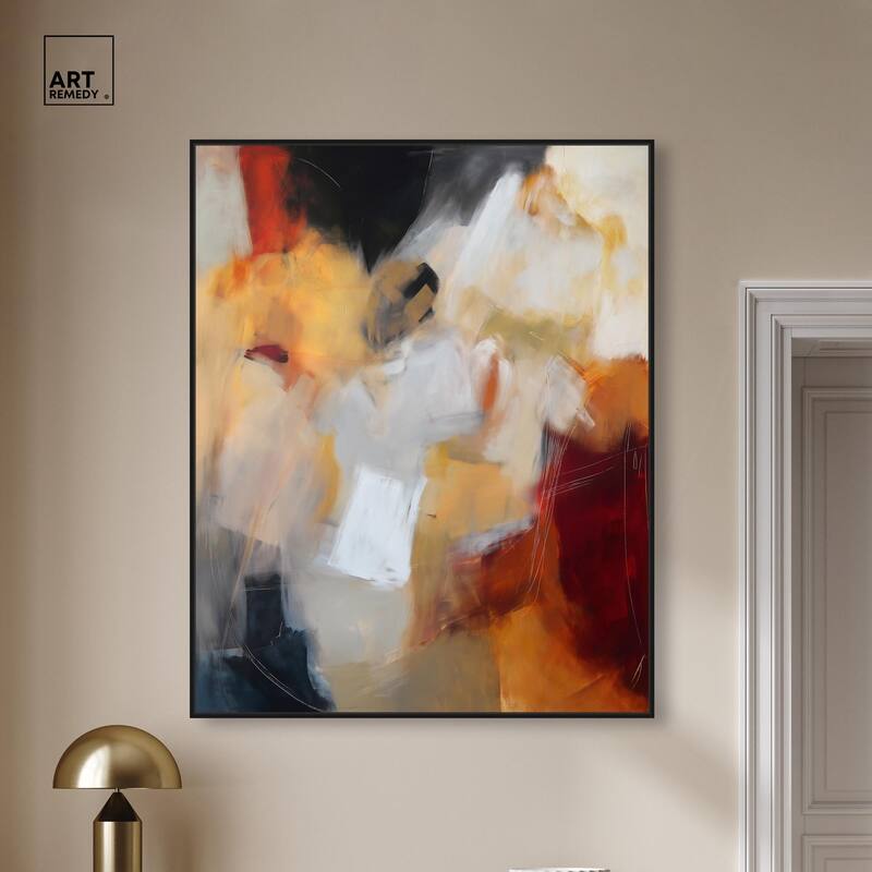 Earth and Fire III Canvas by Art Remedy