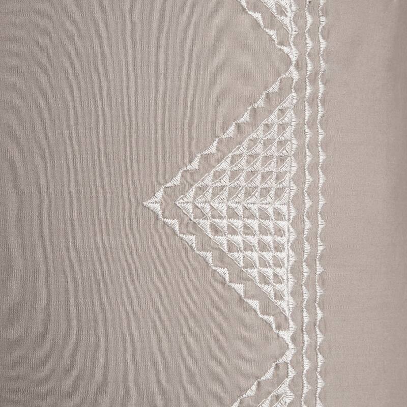 INK+IVY Isla Cotton Embroidered Euro Sham