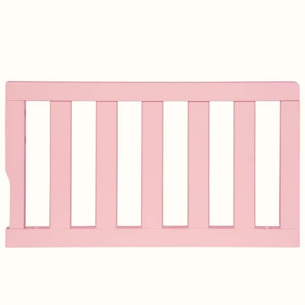 slide 2 of 55, Dream On Me Convertible Crib Toddler Guard Rail Pink
