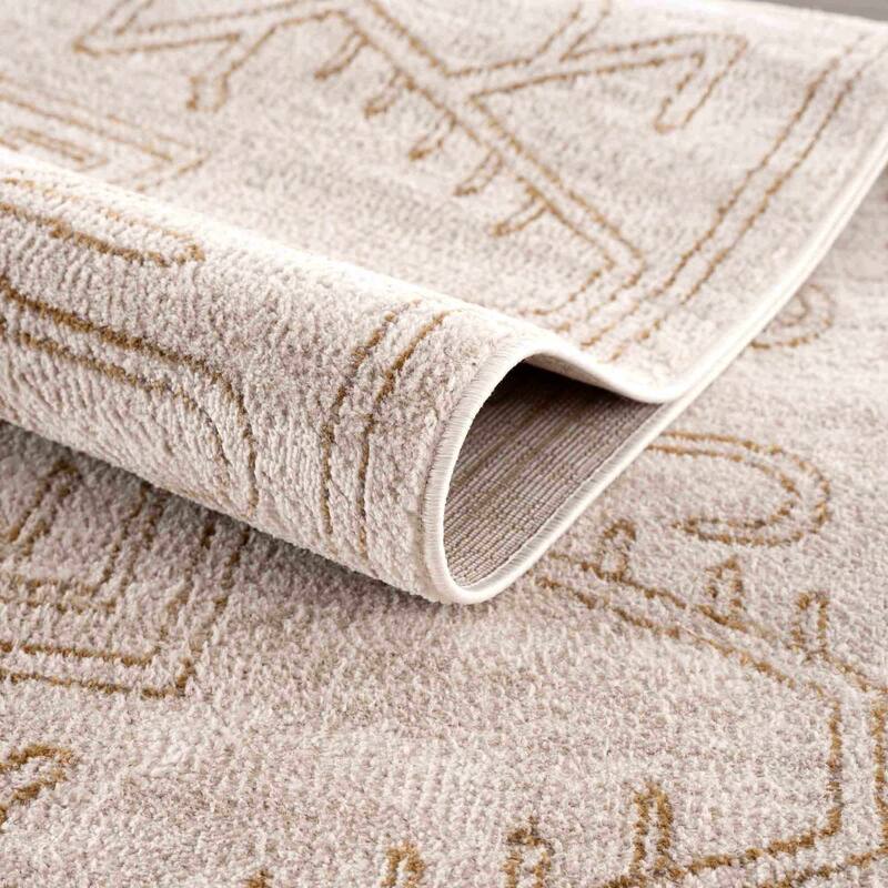 Pertek Bohemian Farmhouse Traditional Area Rug