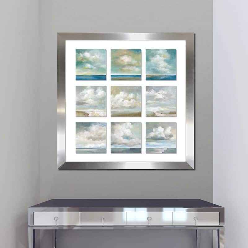 "Cloudscape Variety (Square)" by Nan Print on Acrylic