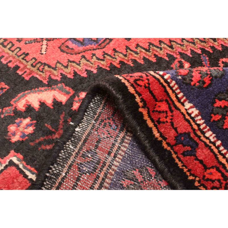 ECARPETGALLERY Hand-knotted Anadol Black Wool Rug - 4'7 x 7'4