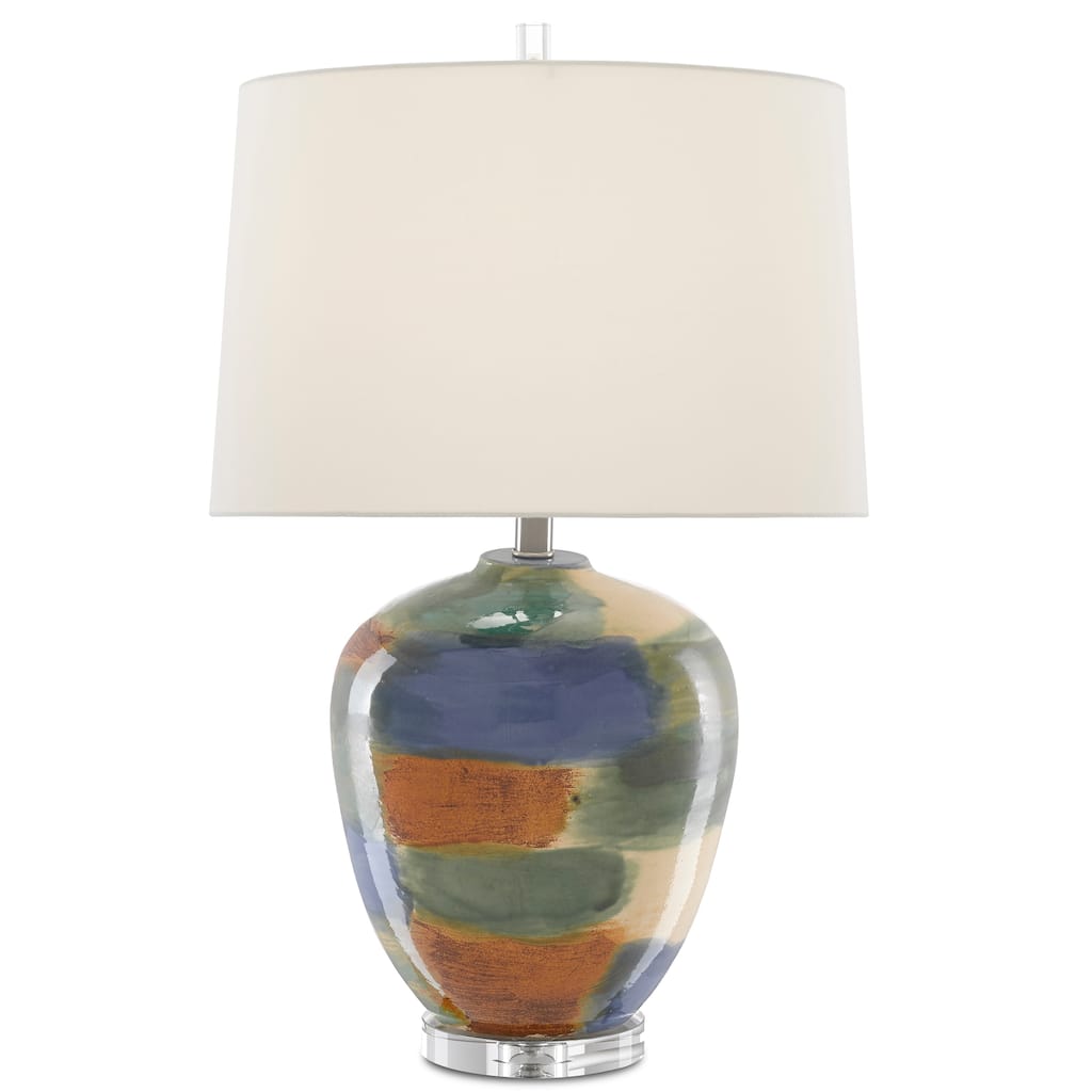 Currey & Company Rainbow Table Lamp - 27.25"h x 17"dia