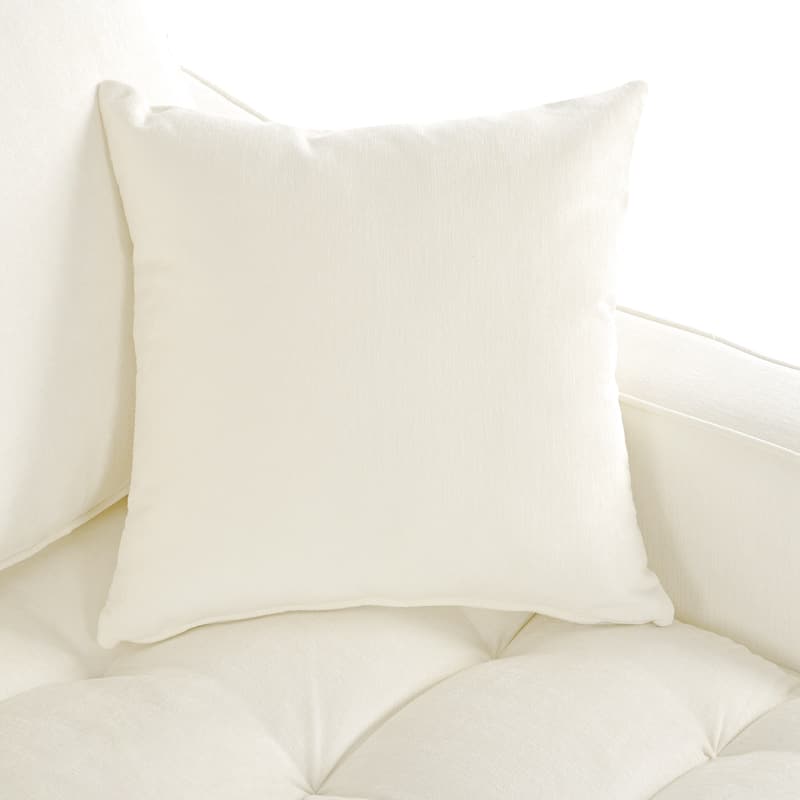 55" Modern Chaise Lounge Sofa Bed Upholstered Sofa Couch with Seat and Detachable Pillows for Living Room