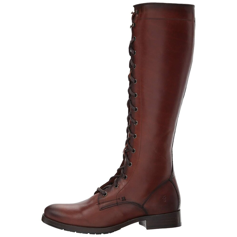 melissa burnished leather tall boot