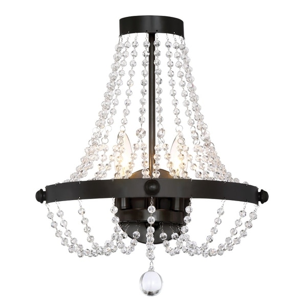 Quoizel Lvy8702 Livery 2 Light 15 Wide Candle Style Wall Quoizel Lvy8702 Livery 2 Light 15 Wide Candle Style Wall Sconce With Crystal Ac